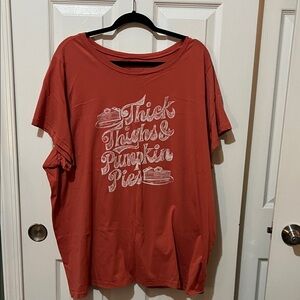 torrid Rust Red Classic Fit Tee